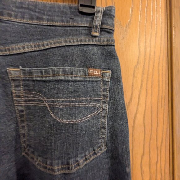 French Dressing Jeans Peggy High Rise Dark Wash Straight Leg Jeans-Size 2 P - Picture 4 of 4